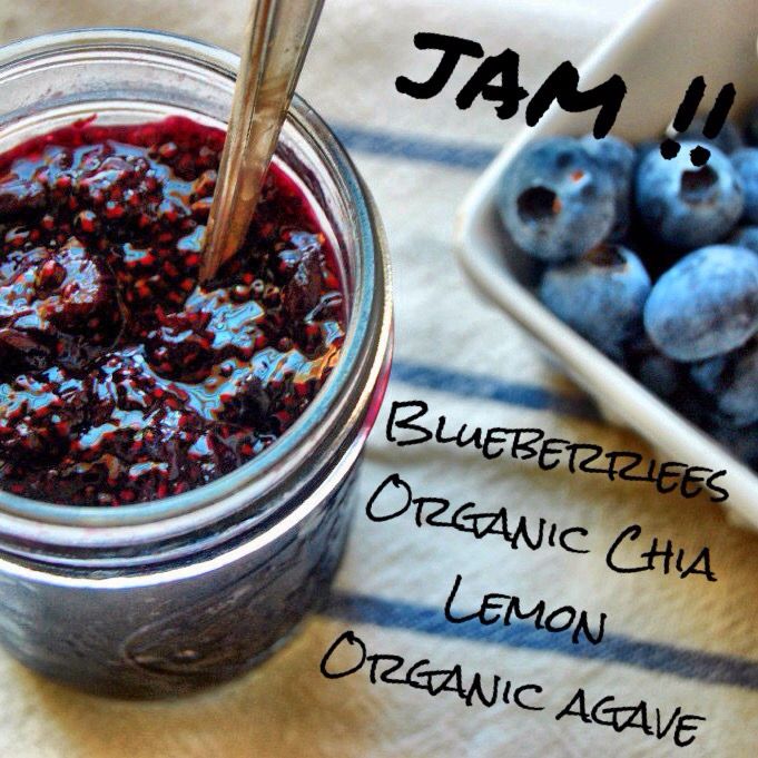 Blueberries Chia Jam